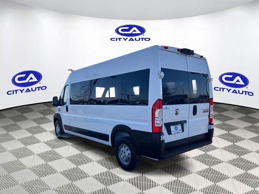 Bright White Clearcoat 2022 RAM ProMaster 3500 Window Van High Roof