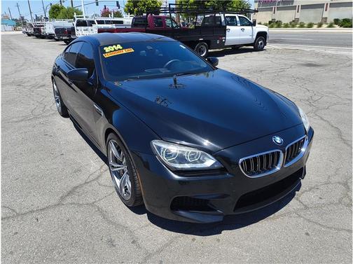 Black 2014 BMW M6 Gran Coupe Gran Coupe