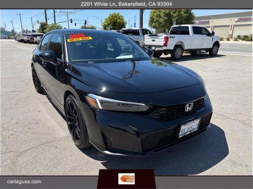 Black 2026 Honda Civic Sport