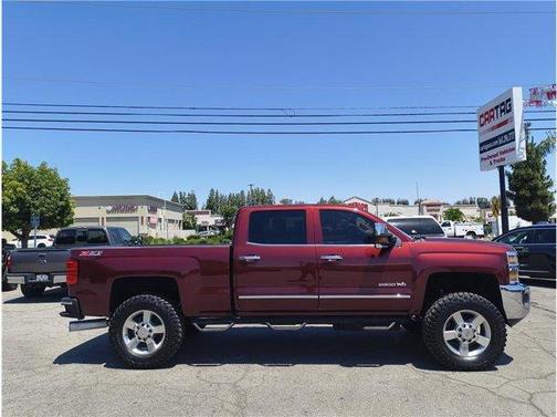 Burgundy 2016 Chevrolet Silverado 2500 LTZ