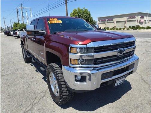 Burgundy 2016 Chevrolet Silverado 2500 LTZ