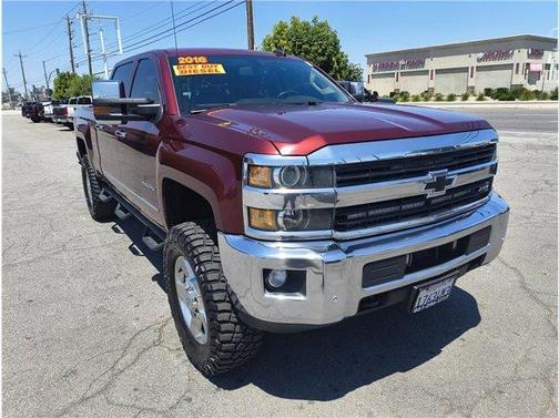 Burgundy 2016 Chevrolet Silverado 2500 LTZ