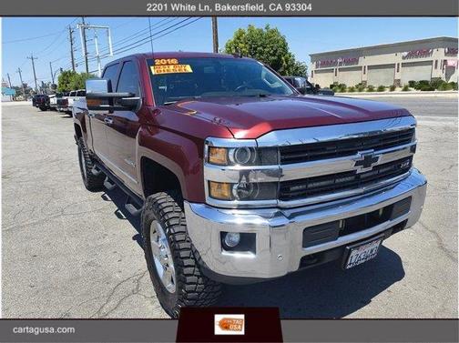 Burgundy 2016 Chevrolet Silverado 2500 LTZ