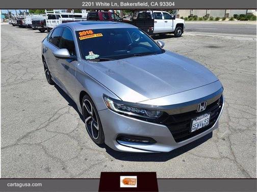 Gray 2018 Honda Accord Sport 2.0T