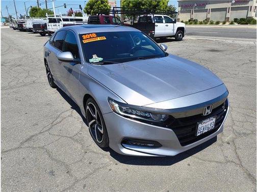 Gray 2018 Honda Accord Sport 2.0T