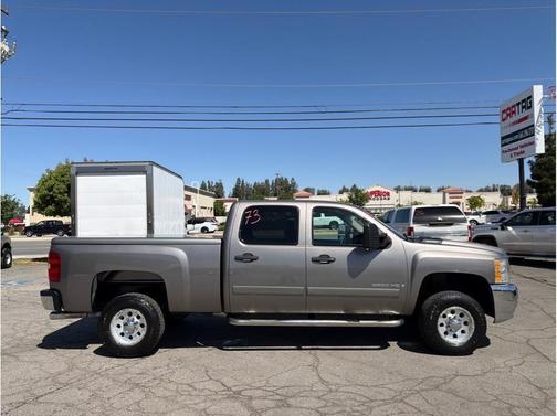 Pewter 2008 Chevrolet Silverado 2500 LT H/D Crew Cab