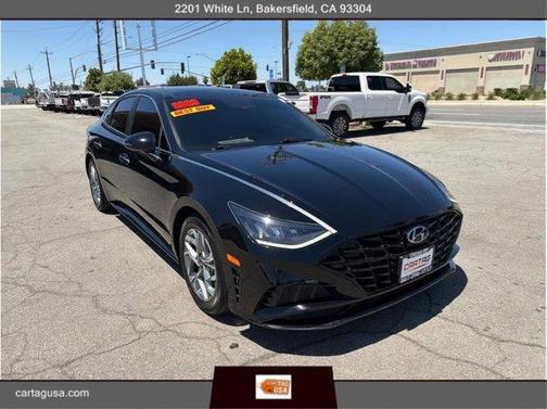 Black 2023 Hyundai SONATA SEL