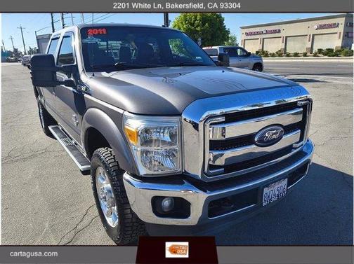 Dark Gray 2011 Ford F-250 Lariat