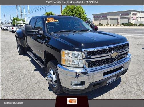 Black 2011 Chevrolet Silverado 3500 LTZ