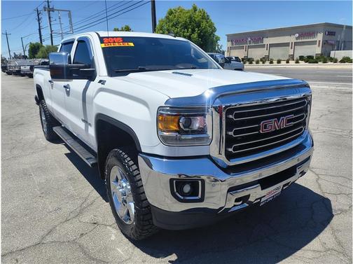 White 2015 GMC Sierra 2500 SLT