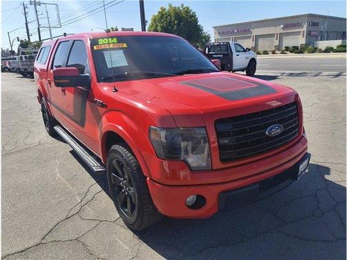 Red 2014 Ford F-150 FX2