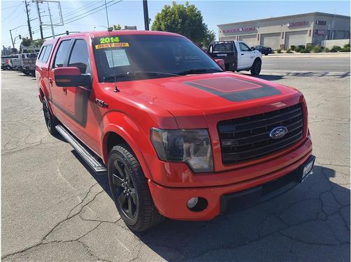 Red 2014 Ford F-150 FX2