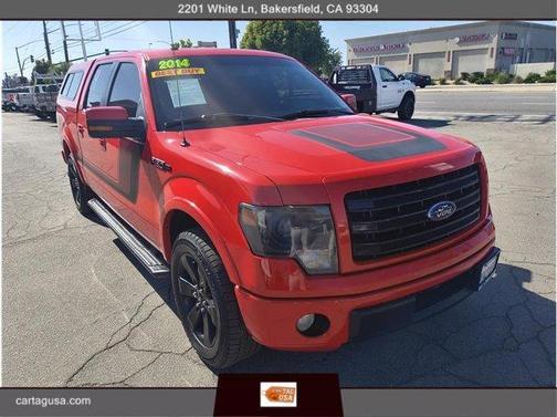 Red 2014 Ford F-150 FX2