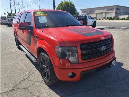 Red 2014 Ford F-150 FX2