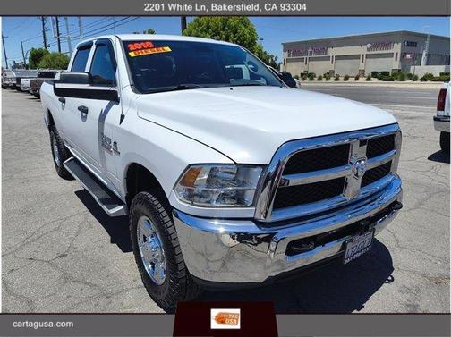 White 2018 RAM 2500 Tradesman