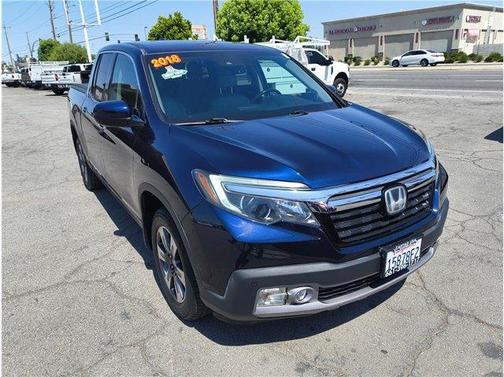 Blue 2018 Honda Ridgeline RTL-E