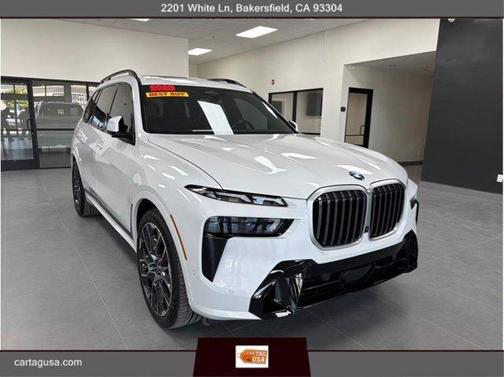 White 2023 BMW X7 xDrive40i