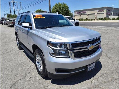 Silver 2018 Chevrolet Tahoe LT