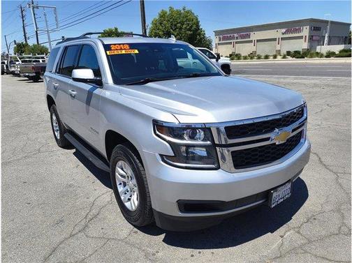 Silver 2018 Chevrolet Tahoe LT