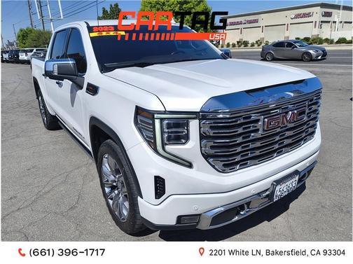 White 2023 GMC Sierra 1500 Denali