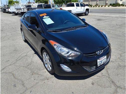 Midnight Black 2012 Hyundai ELANTRA Limited