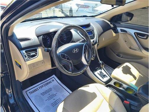 Midnight Black 2012 Hyundai ELANTRA Limited