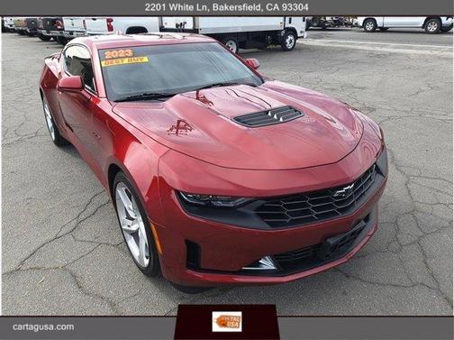 Burgundy 2023 Chevrolet Camaro LT1