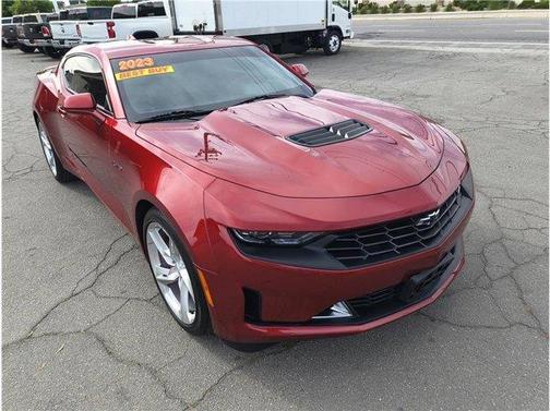Burgundy 2023 Chevrolet Camaro LT1