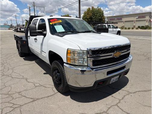 White 2013 Chevrolet Silverado 3500 LT