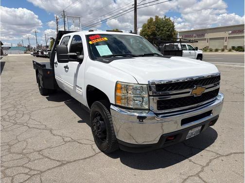 White 2013 Chevrolet Silverado 3500 LT