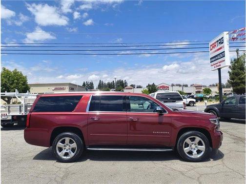 Burgundy 2017 Chevrolet Suburban Premier