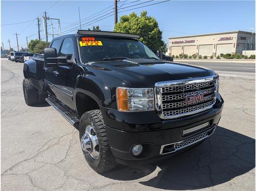Black 2013 GMC Sierra 3500 Denali
