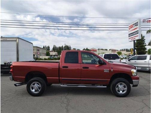 Red 2007 Dodge Ram 2500 SLT 6 1/4 FT