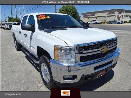 White 2012 Chevrolet Silverado 2500 LT