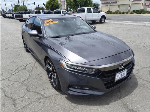 Gray 2019 Honda Accord Sport