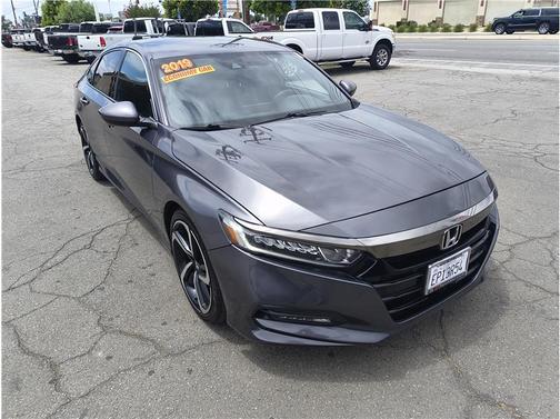 Gray 2019 Honda Accord Sport