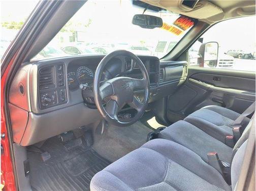 Red 2005 Chevrolet Silverado 2500 LS H/D Crew Cab