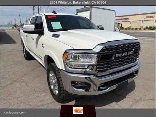 White 2020 RAM 2500 Limited