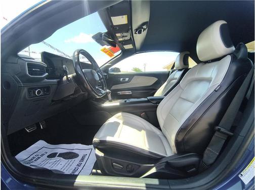Blue 2024 Ford Mustang EcoBoost Premium