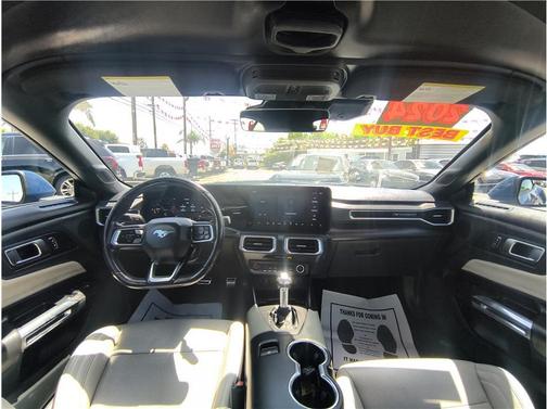 Blue 2024 Ford Mustang EcoBoost Premium