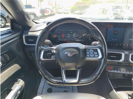 Blue 2024 Ford Mustang EcoBoost Premium