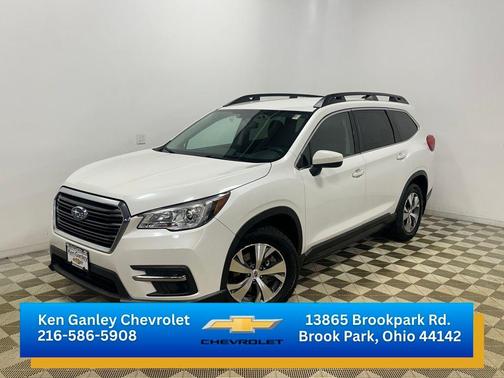 Crystal White Pearl 2019 Subaru Ascent Premium 7-Passenger