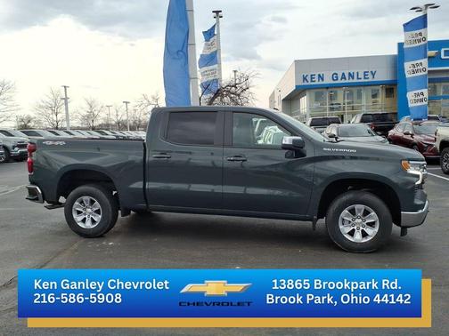 Cypress Gray 2026 Chevrolet Silverado 1500 LT