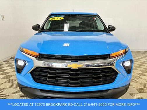 Fountain Blue 2024 Chevrolet Trailblazer LS
