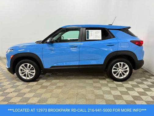 Fountain Blue 2024 Chevrolet Trailblazer LS