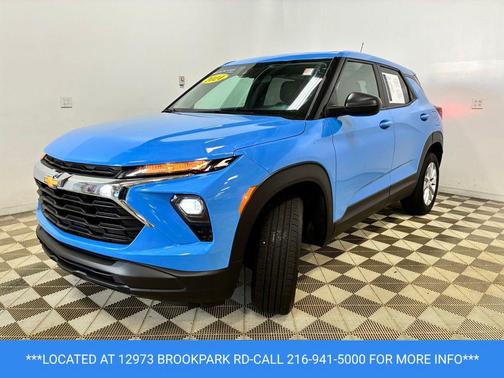 Fountain Blue 2024 Chevrolet Trailblazer LS