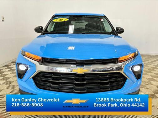 Fountain Blue 2024 Chevrolet Trailblazer LS