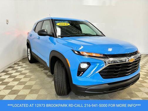 Fountain Blue 2024 Chevrolet Trailblazer LS