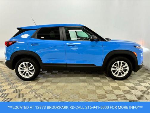 Fountain Blue 2024 Chevrolet Trailblazer LS