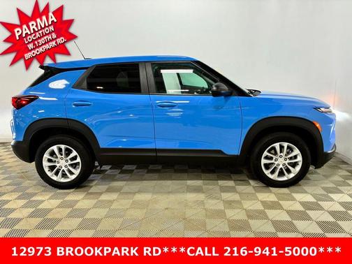 Fountain Blue 2024 Chevrolet Trailblazer LS